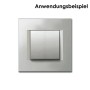 TEM MODUL PLUS 1-Fach UP Rahmen Silber Elox Line_3