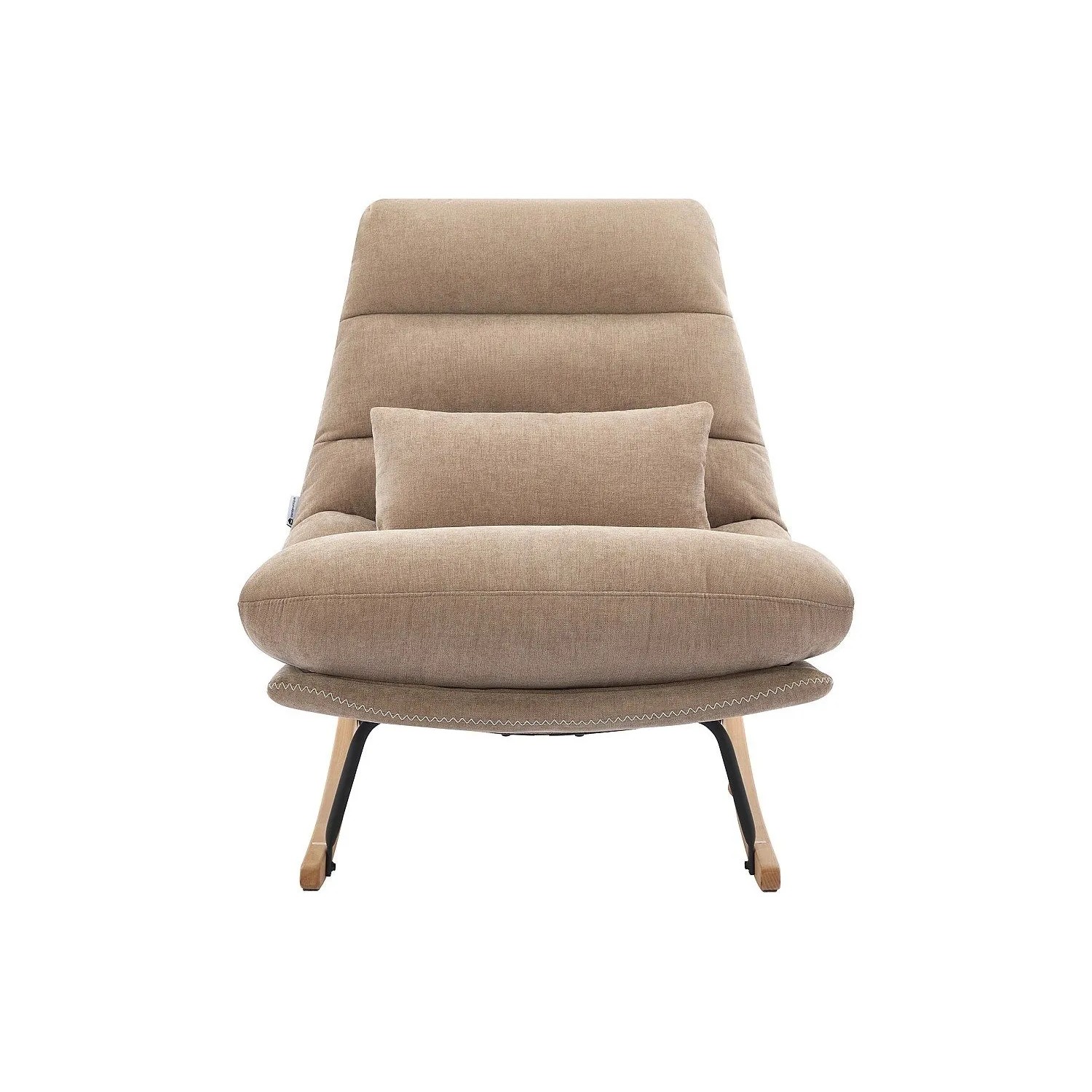 Vente-unique Schaukelstuhl Reliaco Taupe 82 cm