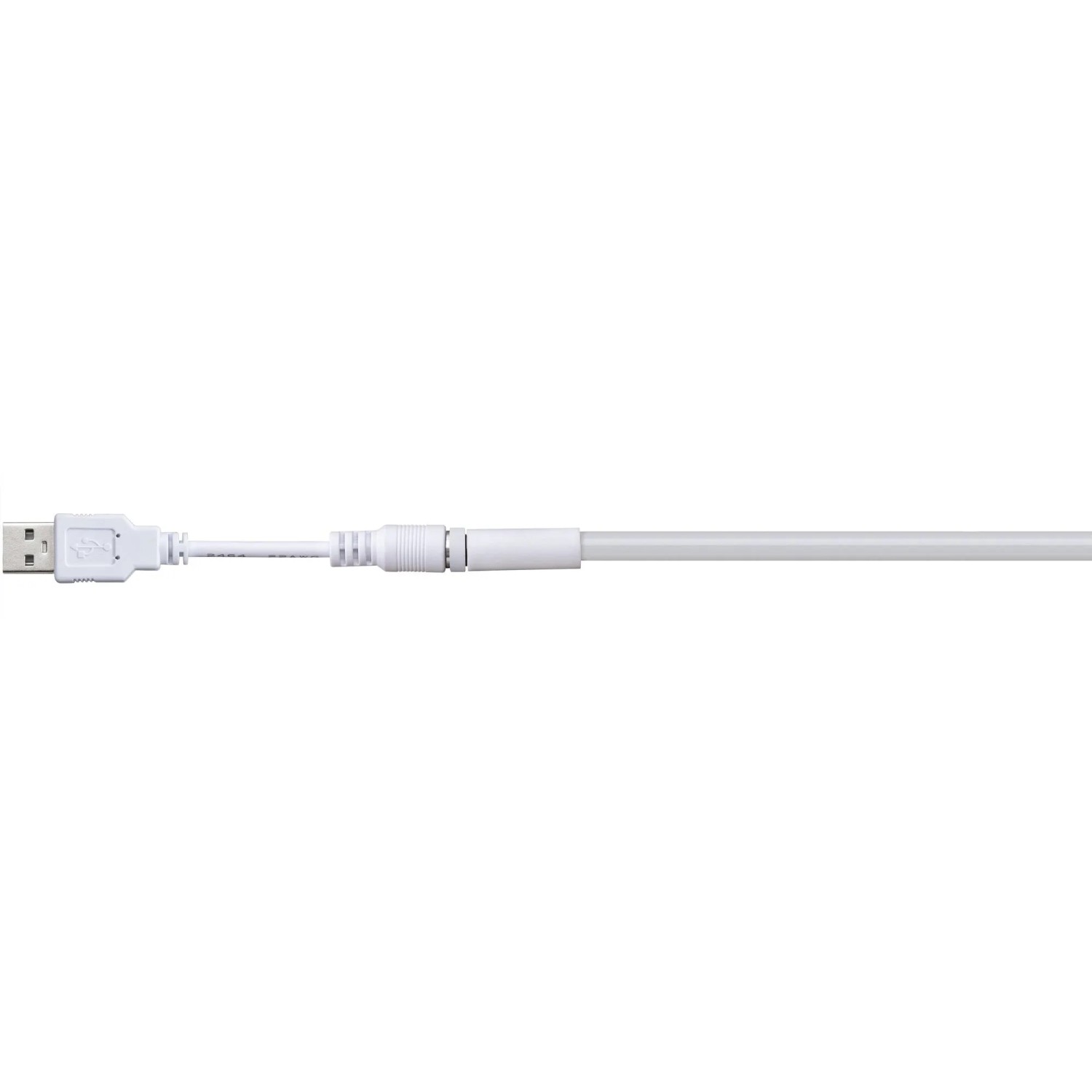 Paulmann LED Strip Neon Colorflex USB Grün, 1m, 4,5W, 5V, Detailansicht des USB-Anschlusses.