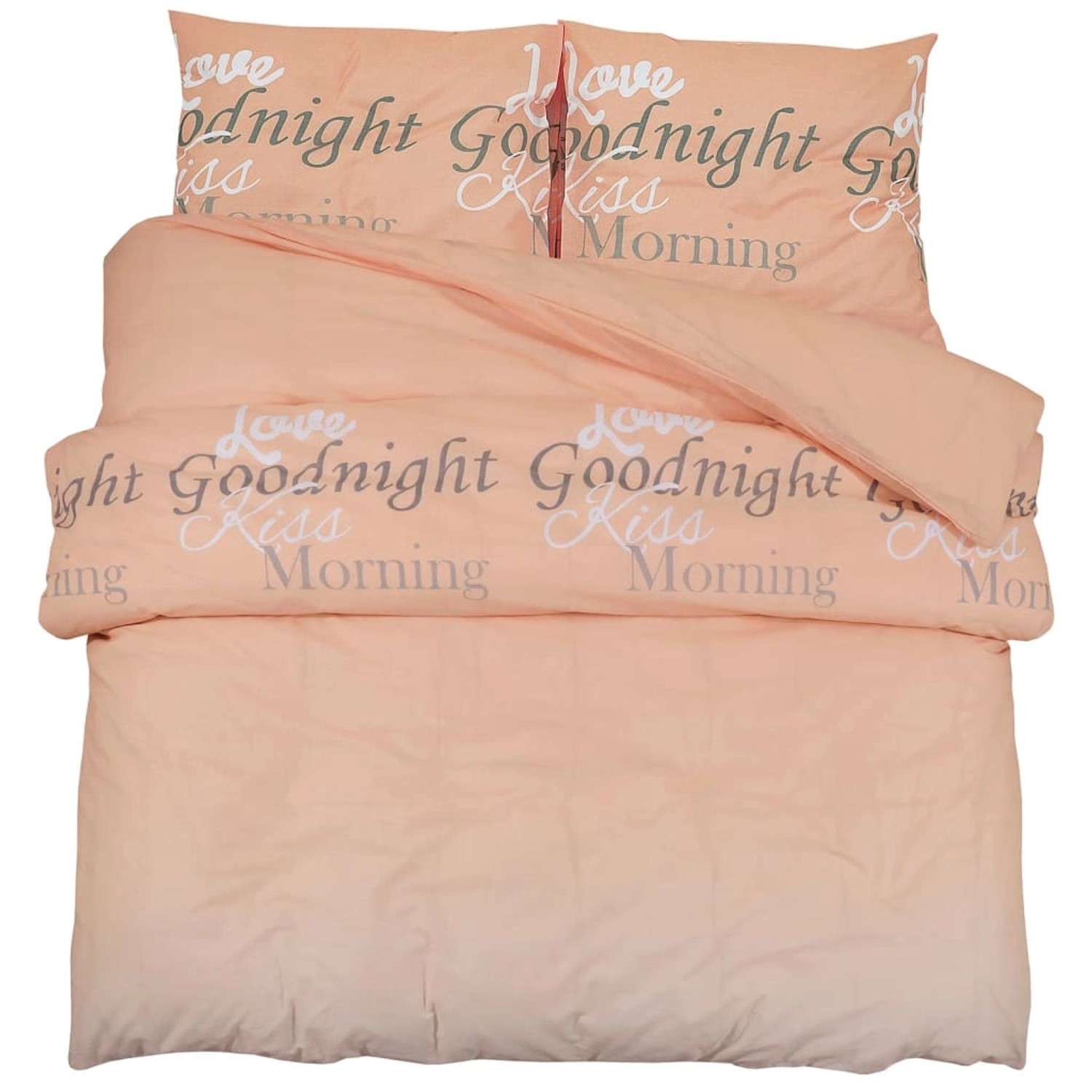 vidaXL Bettwäsche-Set Rosa 200x200 cm Baumwolle 136511 günstig online kaufen