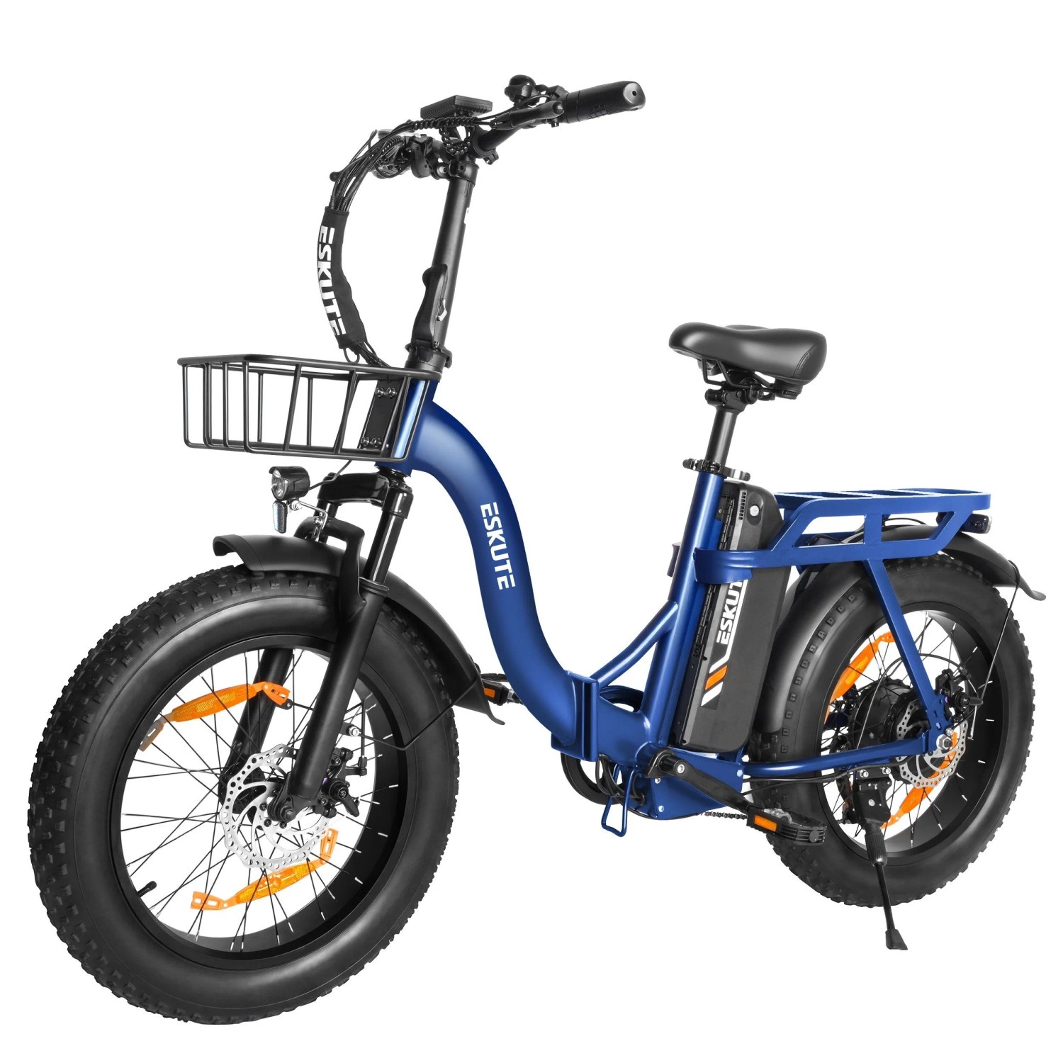 ESKUTE D202 Faltbares E-Bike mit Frontkorb und 48v20,8 Ah Akku