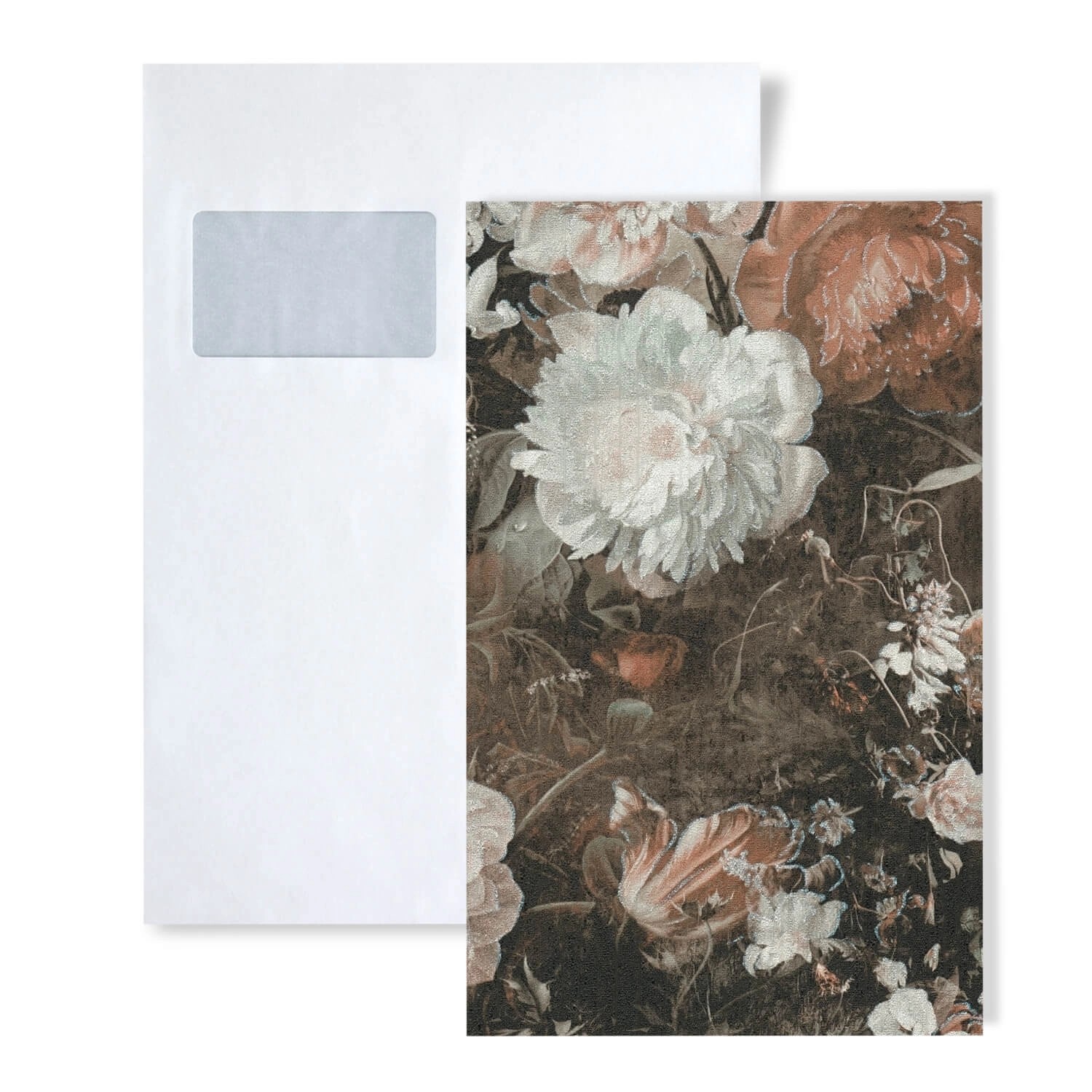PROFHOME 1 MUSTERSTÜCK S-388213-GU DIN A4 MUSTER der Floralen Tapete günstig online kaufen