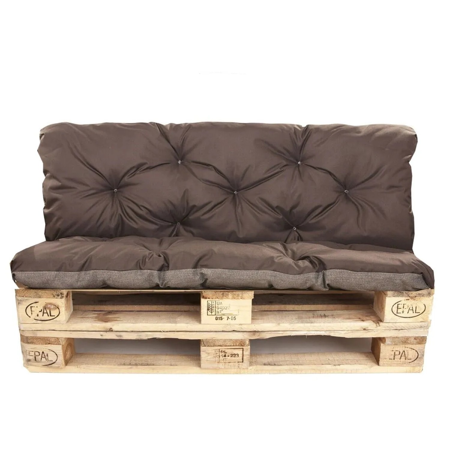 Setgarden Enkel Set Palettenkissen 120x60x60cm Sitzkissen + Rückenkissen 1t günstig online kaufen