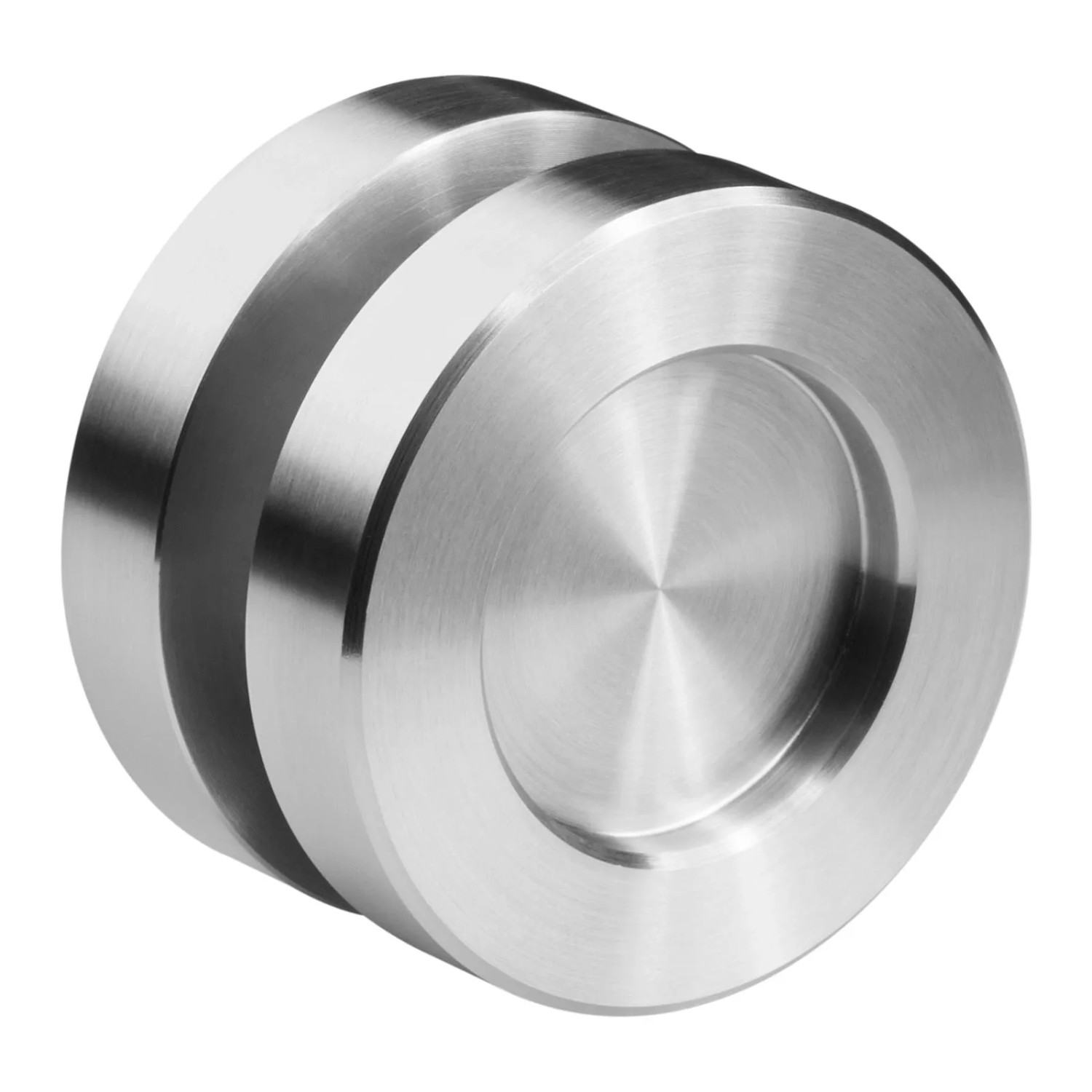 SOTECH 1 Paar Schiebetürgriff KAJA Ø50 mm Edelstahl Gebürstet für Glastüren günstig online kaufen