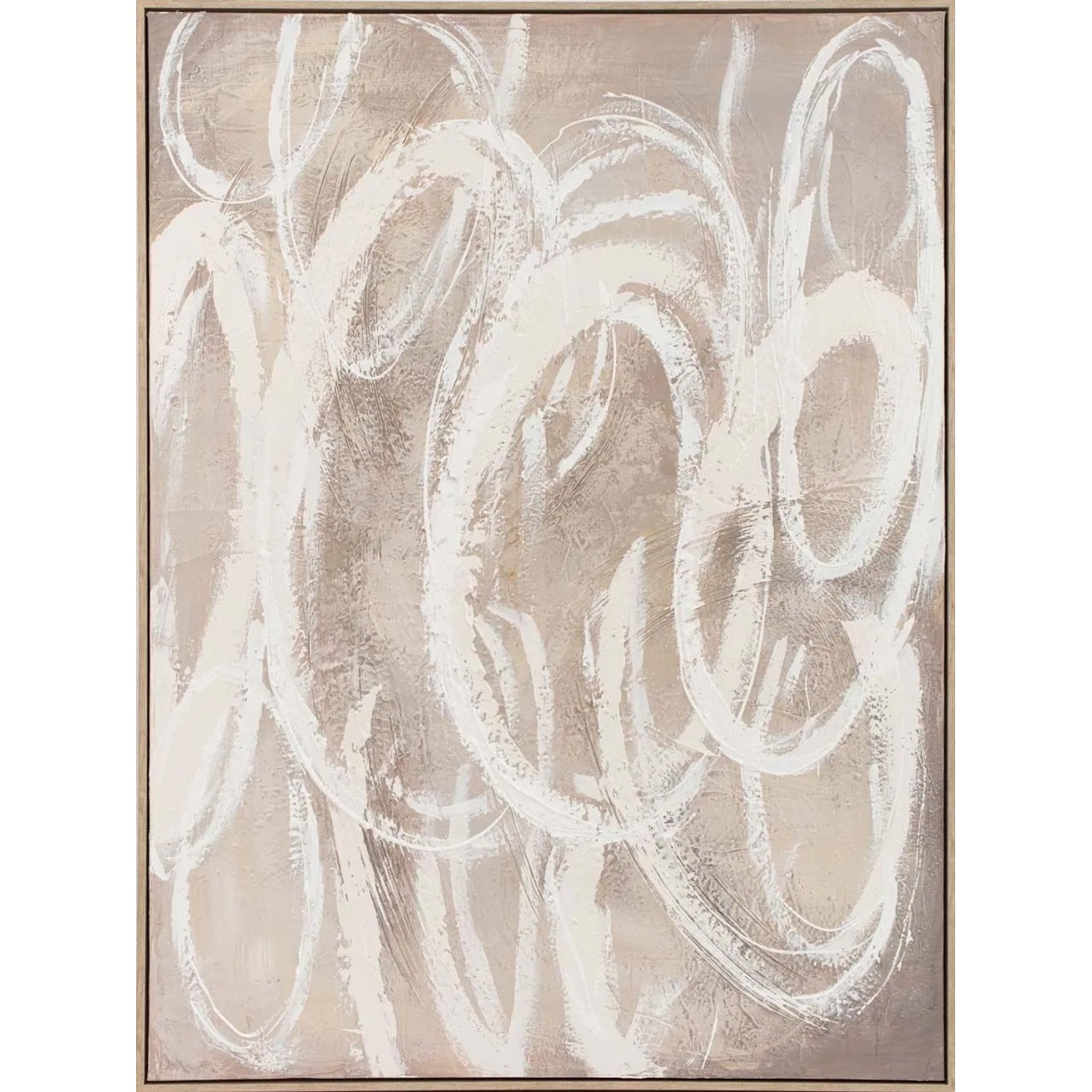 Art Universe Leinwandbild Nature Circles 90 x 120 cm