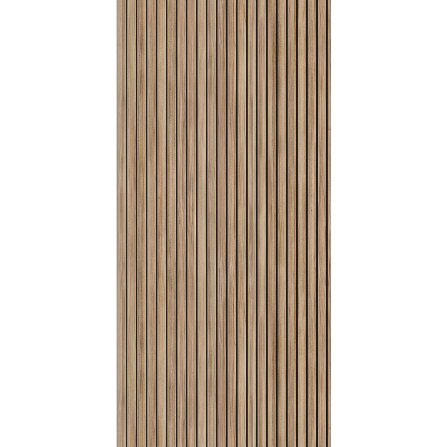 Breuer Duschrückwand Scandi Vertikal Aluminium 150 cm x 255 cm Holz