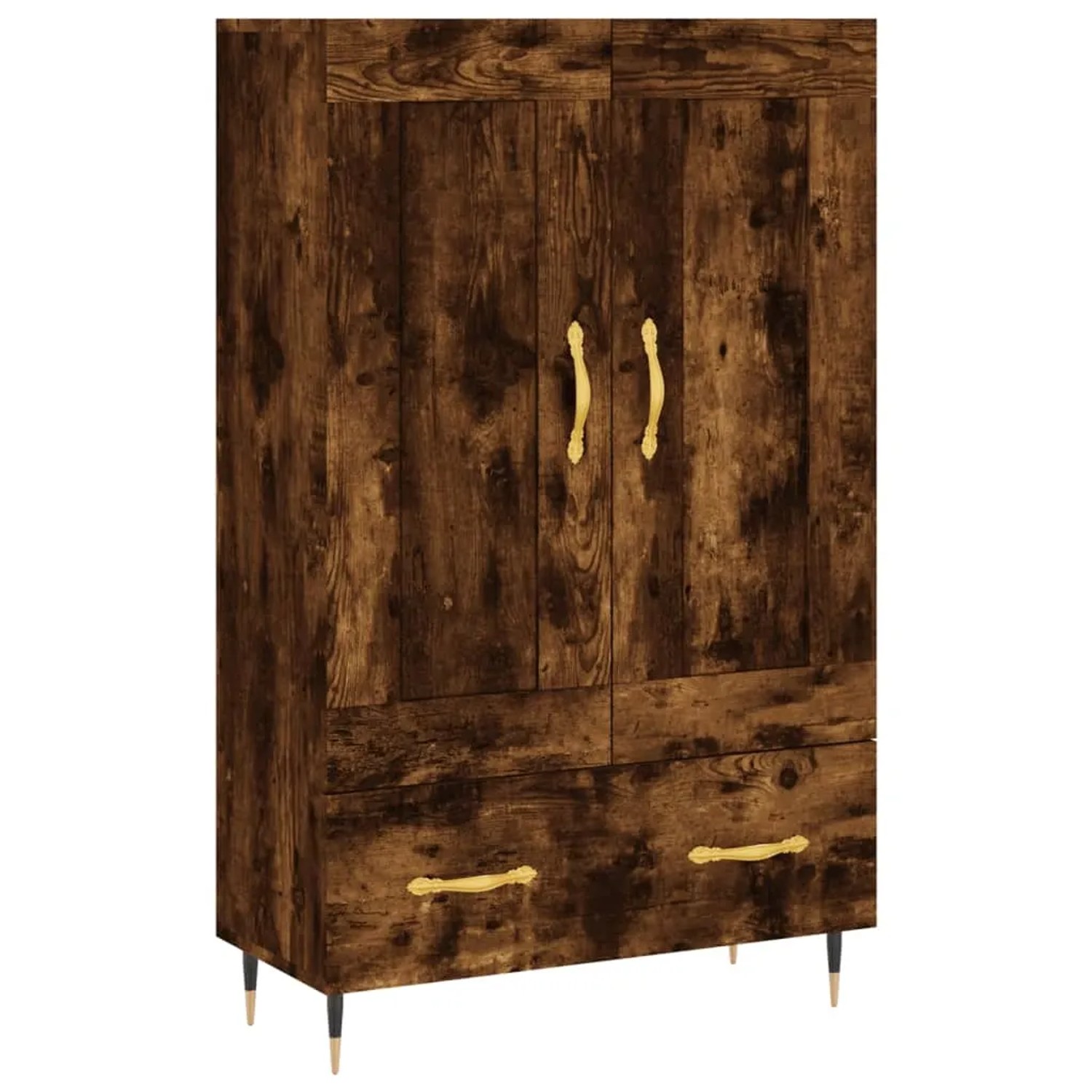 vidaXL Highboard Räuchereiche 69,5x31x115 cm Holzwerkstoff 830305 günstig online kaufen