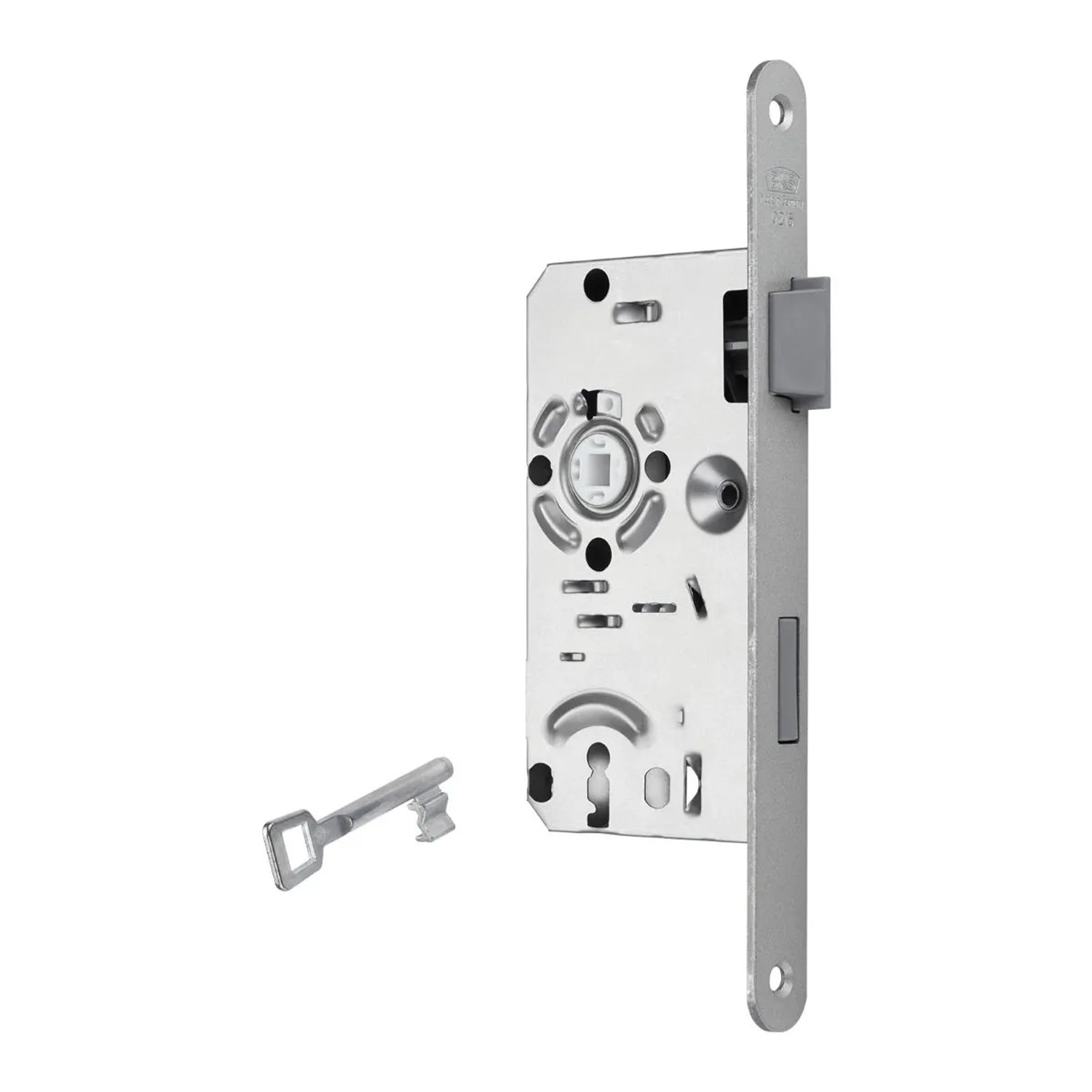 SOTECH BKS Türschloss 0215 BB Schloss Klasse 1 Dornmaß 55 mm Stulp 20 mm DIN Rechts Entfernung 72 mm Metall Kunststoff