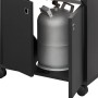 Enders Gasgrill Chicago Next 4 R Turbo: Detailansicht mit Gasflasche im Unterschrank.