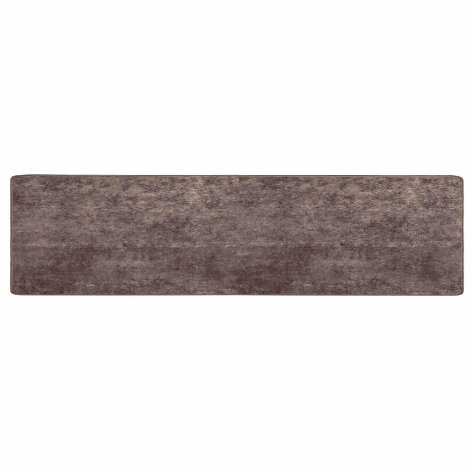 vidaXL Teppichläufer MARSA Grau 400 x 80 cm Polyester und PVC 42023195