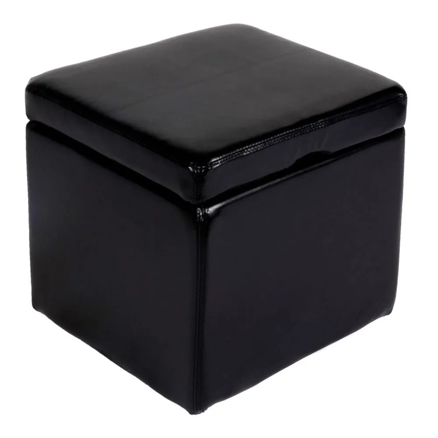 MCW Sitzhocker Carrara Schwarz