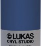 Lukas Cryl Studio Premium-Acrylfarbe, 250ml, Phthaloblau. Künstler-Acrylfarbe in Blau.