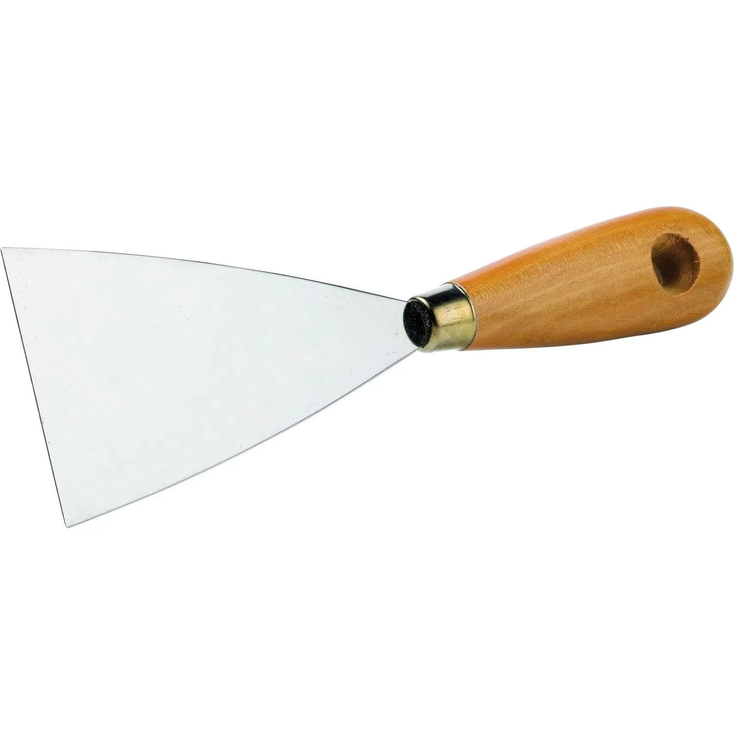 Schuller Eh'klar Malerspachtel 100mm Spachtel mit Ovalem Holzheft