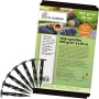 Schwarzes TTL GARDEN Unkrautvlies 100g/m² (2x10m) mit 30 Erdankern. Robustes Gartenvlies für Beete & Wege.