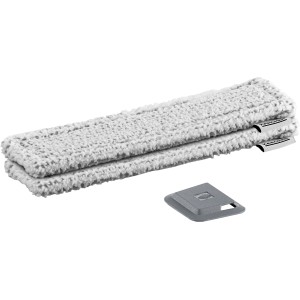 Kärcher Microfaser-Wischbezug Outdoor mit Schmutzkratzer für Fensterreiniger WV.