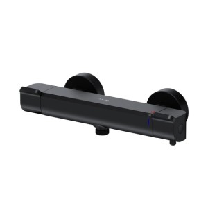 Schwarze AM.PM Thermostat Duscharmatur Flash FNA40022 für Dusche.