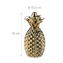 Relaxdays Spardose Ananas Keramik Gold Rutschfest 24 cm x 10,5 cm 650 g_4