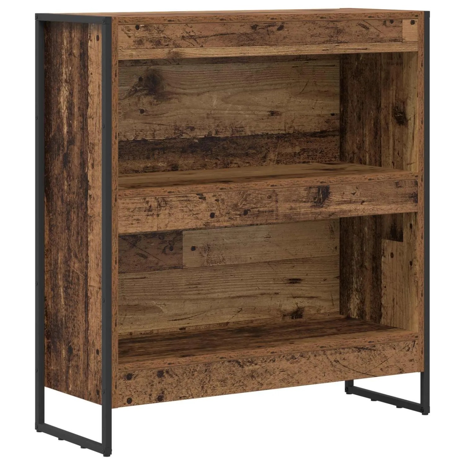 vidaXL Bücherregal Altholz 80 x 30 x 155 cm Holzwerkstoff 886412 günstig online kaufen