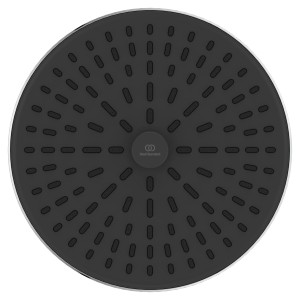 Ideal Standard Kopfbrause, 2 Funktionen, Chrom, runde Form mit Düsen