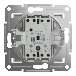 Schneider Electric ASFORA Wechselschalter UP Weiss EPH0470121D