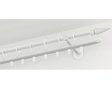 Qiorange Vorhang Clips 20 Stück Silber - Gardinenringe Mit Clips 35mm Für Gardinenstangen