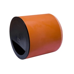 ACO Self Geruchsverschluss für Einlaufkasten, orangefarben, zur Vermeidung von Kanalgerüchen.