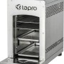 Tepro Toronto Gas-Steakgrill mit Oberhitze, Edelstahl, mit Grillrosten und Fettschublade.