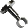 Gardinia Deckenträger Chicago, Titan, für Gardinenstangen mit 20 mm Durchmesser.