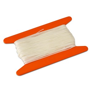 Seilflechter Takelband flach, 25 m, auf orangefarbener Spule. Nylon-Takelband für vielseitige Anwendungen.