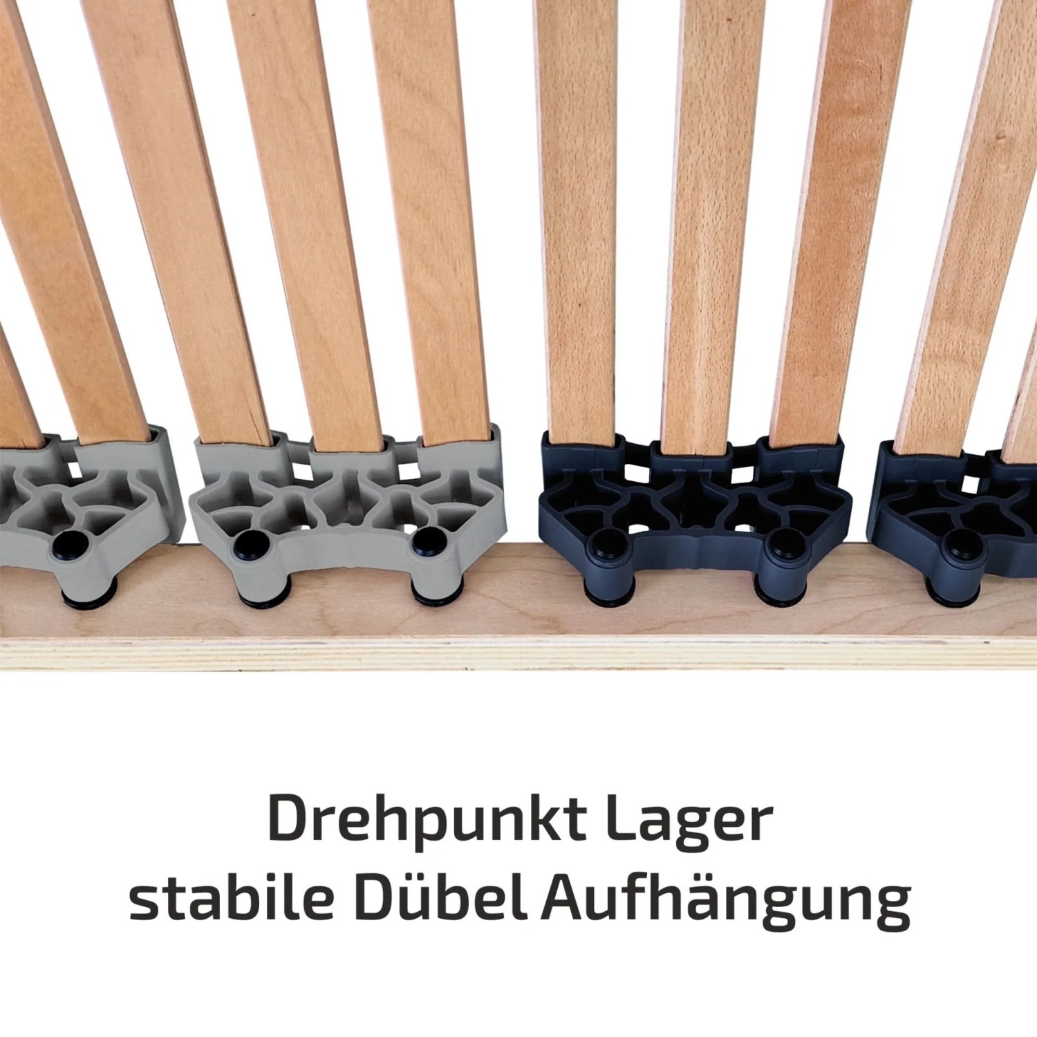 Matratzen Perfekt Lattenrost 42 Leisten 80x200cm Verstellbar 7 Zonen bis 200 kg_7