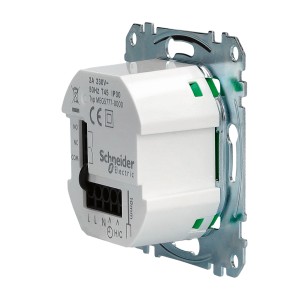 Merten Connected Raumtemperaturregler-Einsatz MEG5777-0000 für Hausautomation.