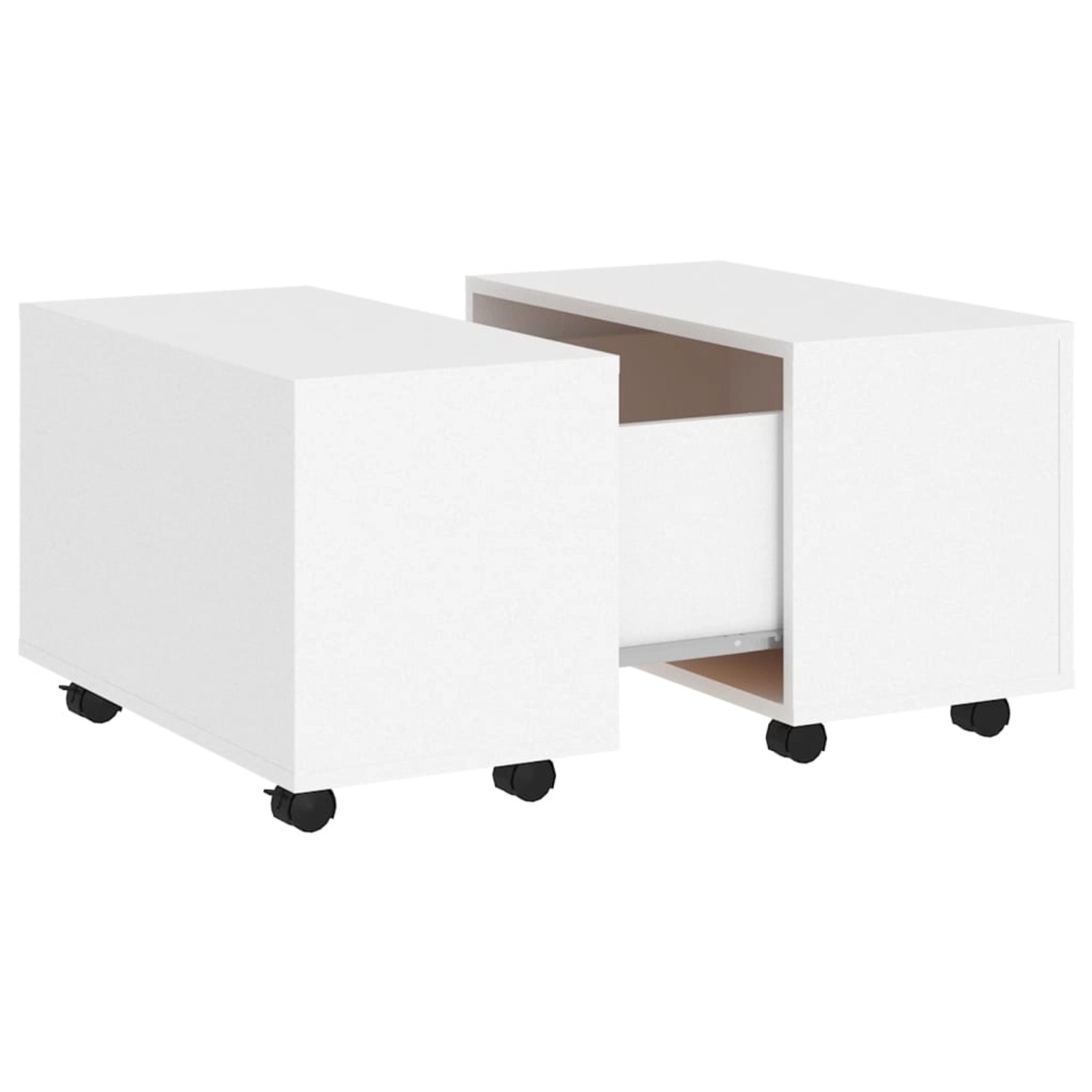 vidaXL Couchtisch Weiß 60x60x38 cm Holzwerkstoff 806858 günstig online kaufen