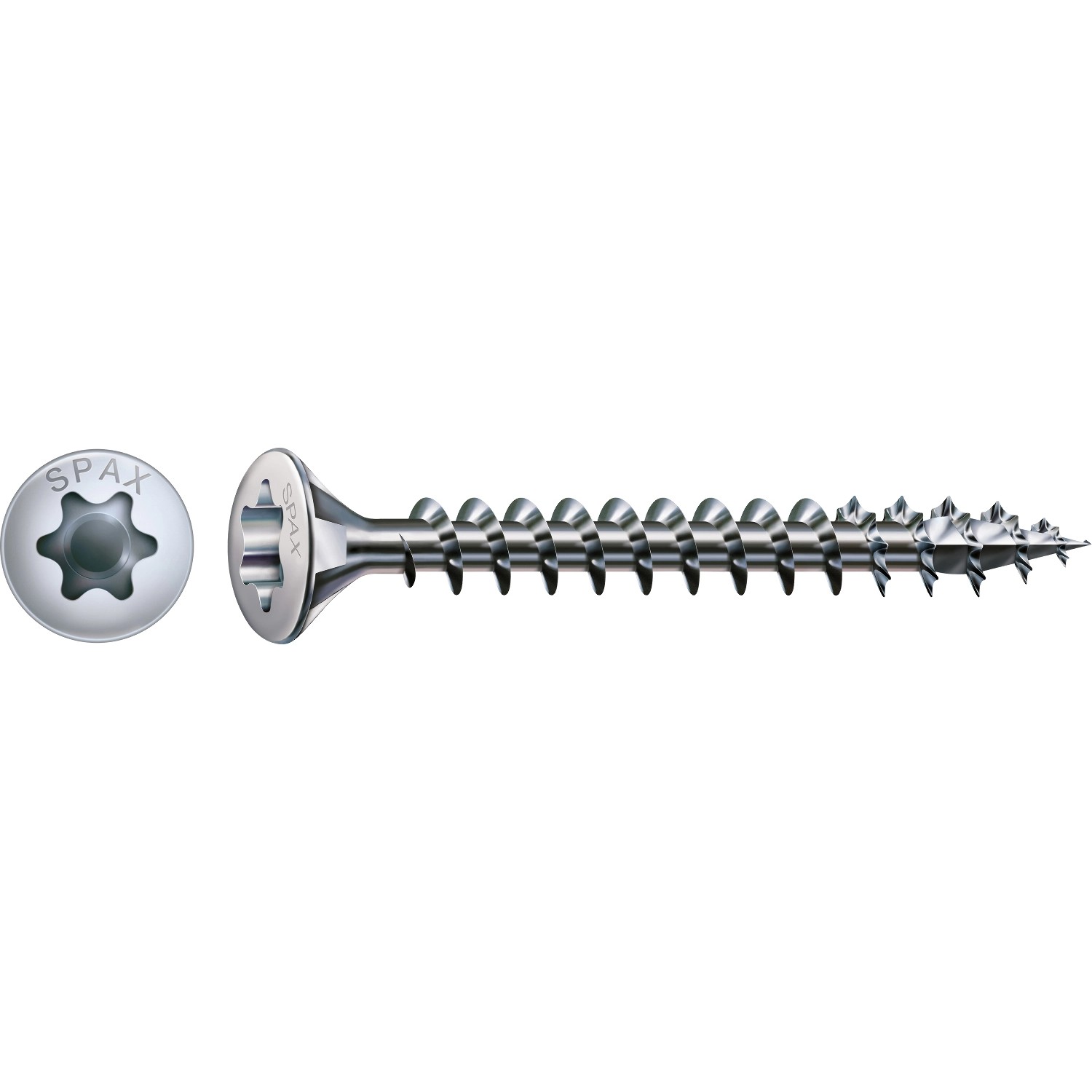 Spax Linsenkopf Holzschraube T-Star plus-Antrieb Ø 4,5 mm x 60 mm 75 Stück
