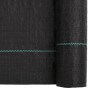 vidaXL Unkrautvlies Schwarz 1x10 m PP 4005179_6