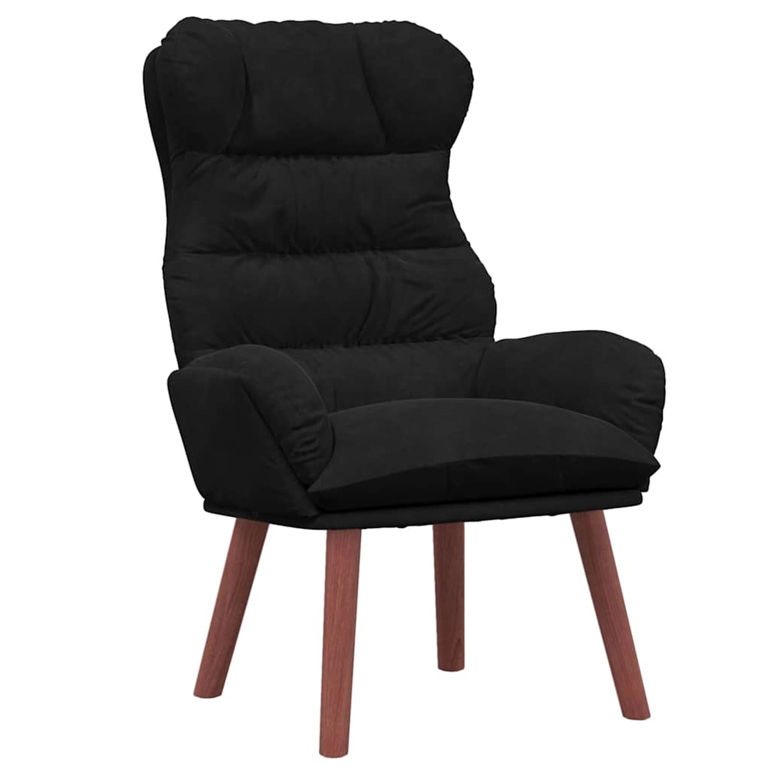 vidaXL Relaxsessel Schwarz 69 x 74 x 93 cm Samt 42001893 günstig online kaufen