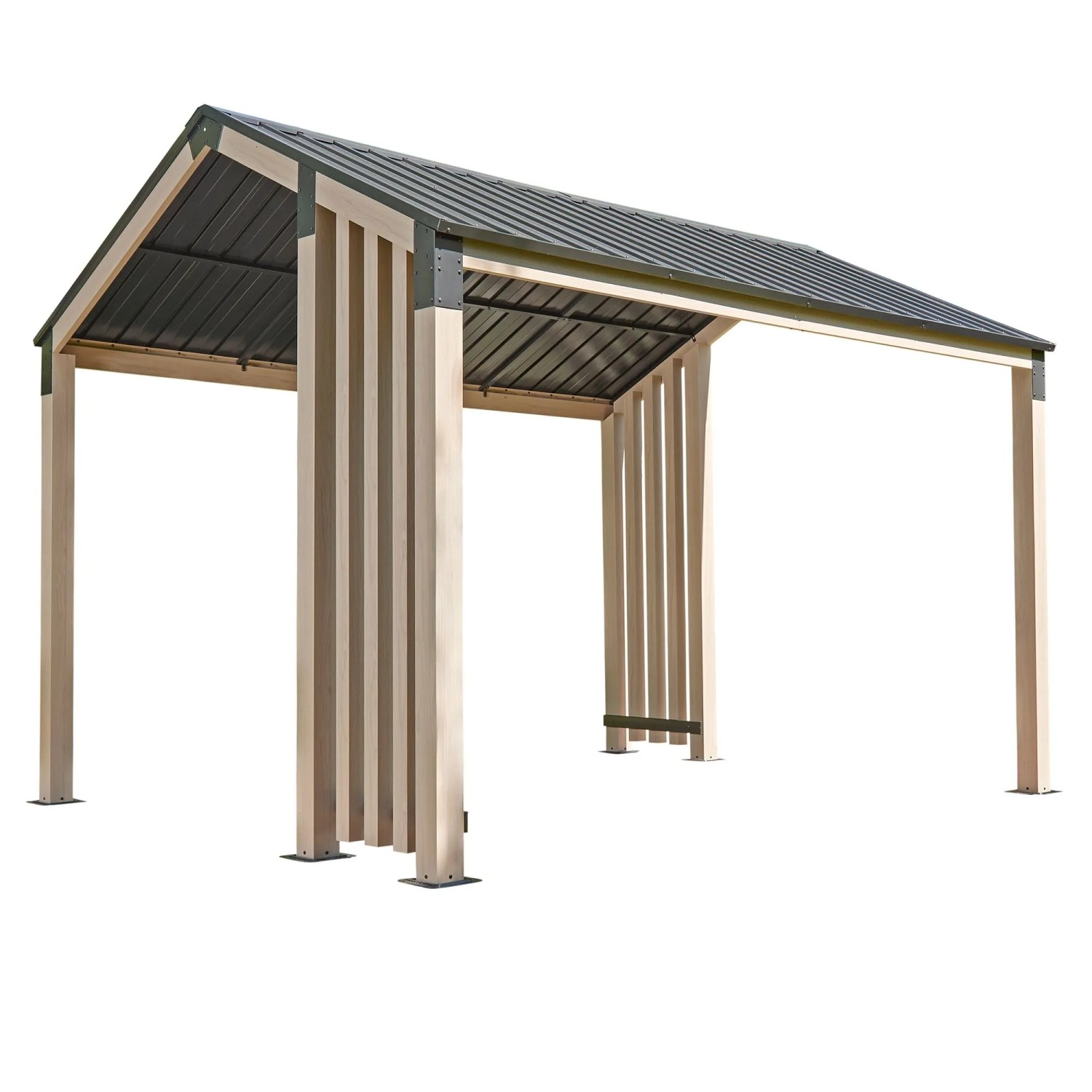 Sojag Pavillon Lito 1012 Natur 368,4 cm x 298 cm x 296 cm