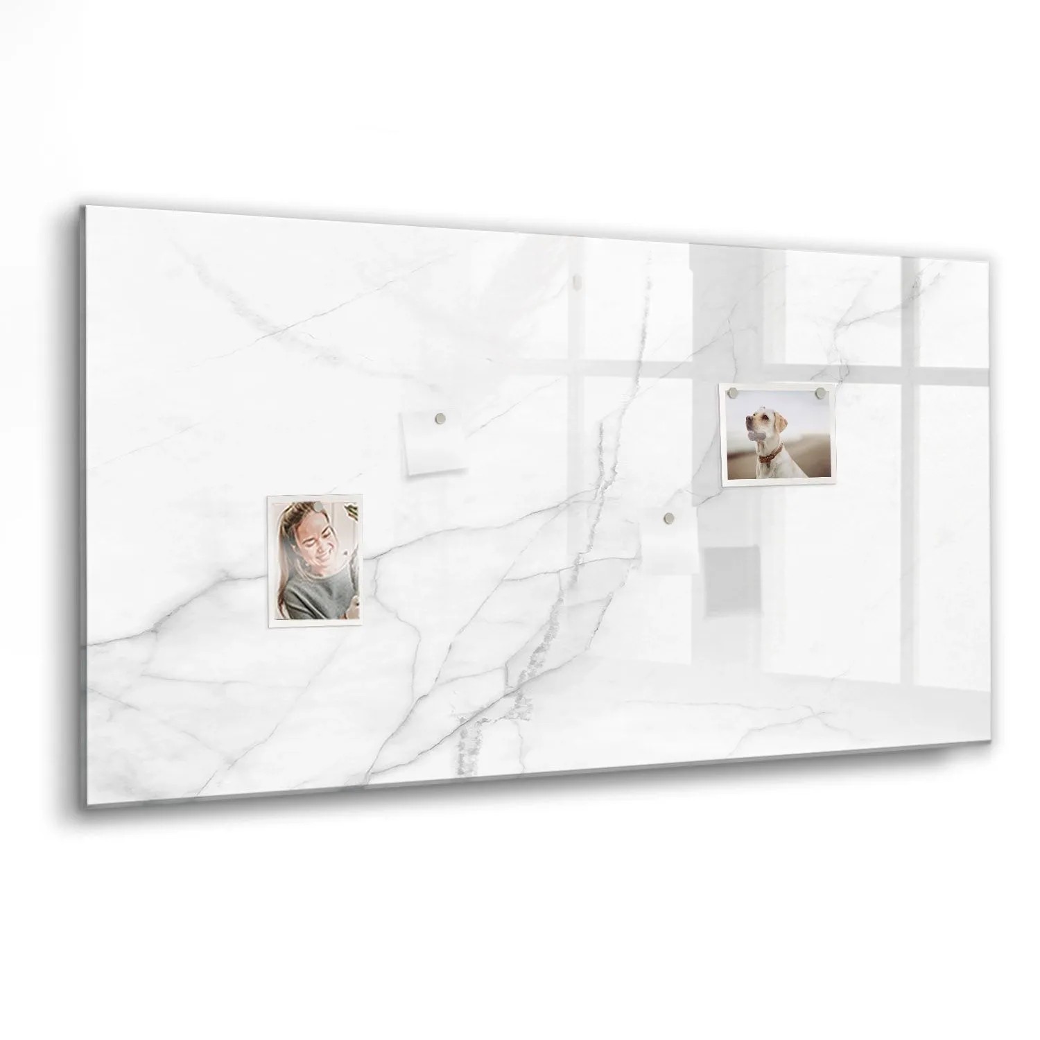 Tulup Glasmagnettafel Dekorativer Marmor Glastafel Magnetisch Beschreibbar günstig online kaufen