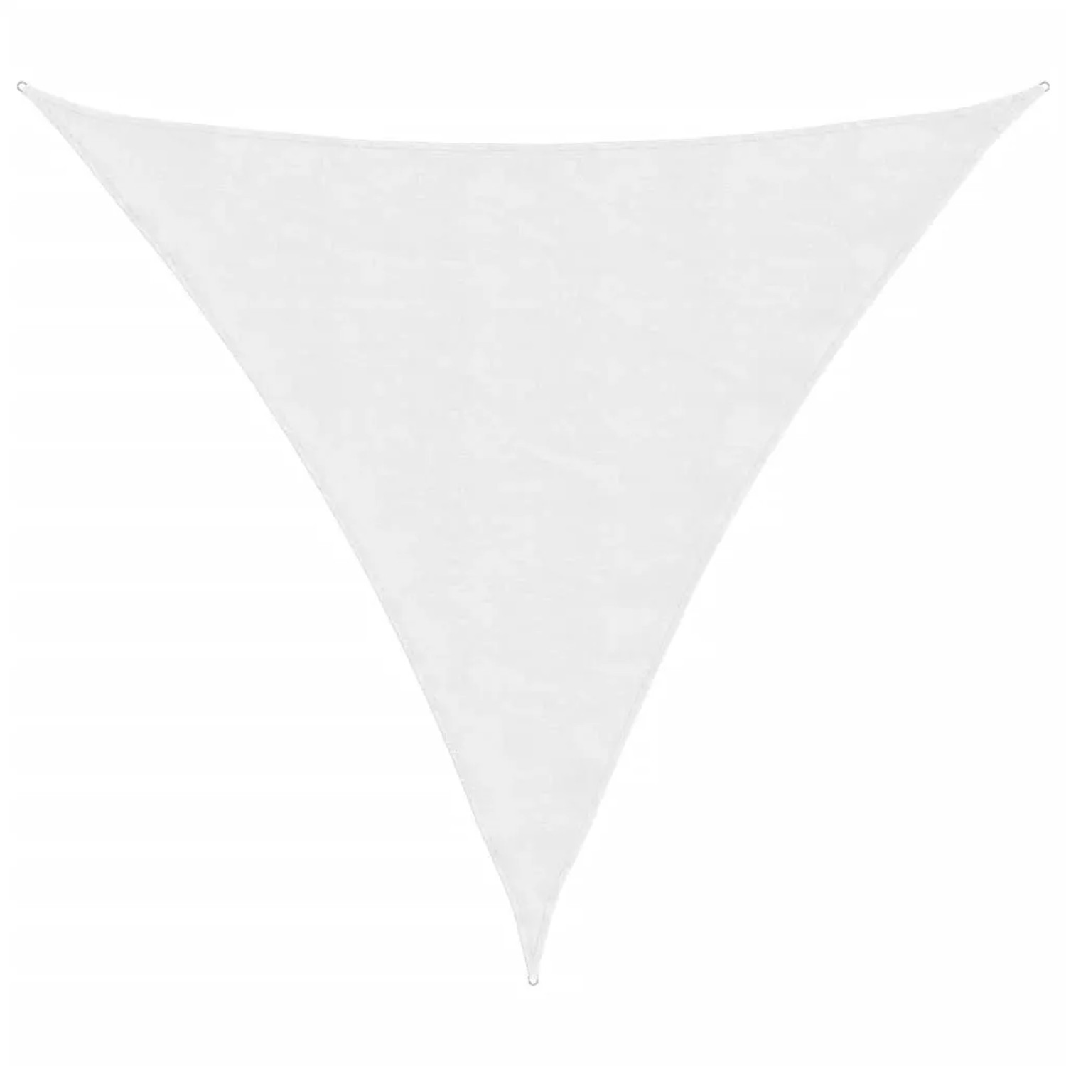 vidaXL Sonnensegel Oxford-Gewebe Dreieckig 3,6x3,6x3,6 m Weiß 135281