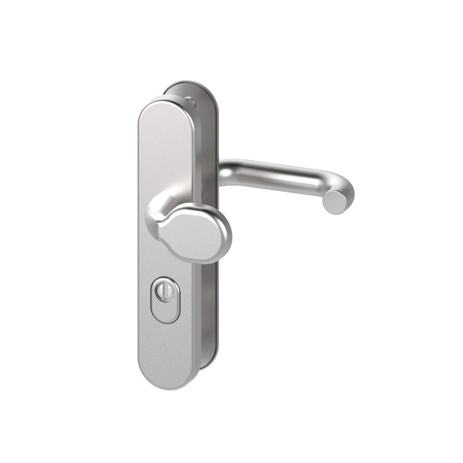 Basi - SB 7500 ES1 ZA - Schutzbeschlag - Edelstahl - Wechsel-Garnitur - 92-10 mm - Türstärke 50 -70 mm - 7509-0408