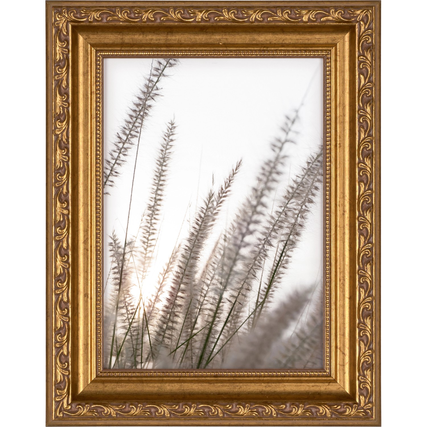 Holzbilderrahmen Barock Gold 13 cm x 18 cm günstig online kaufen