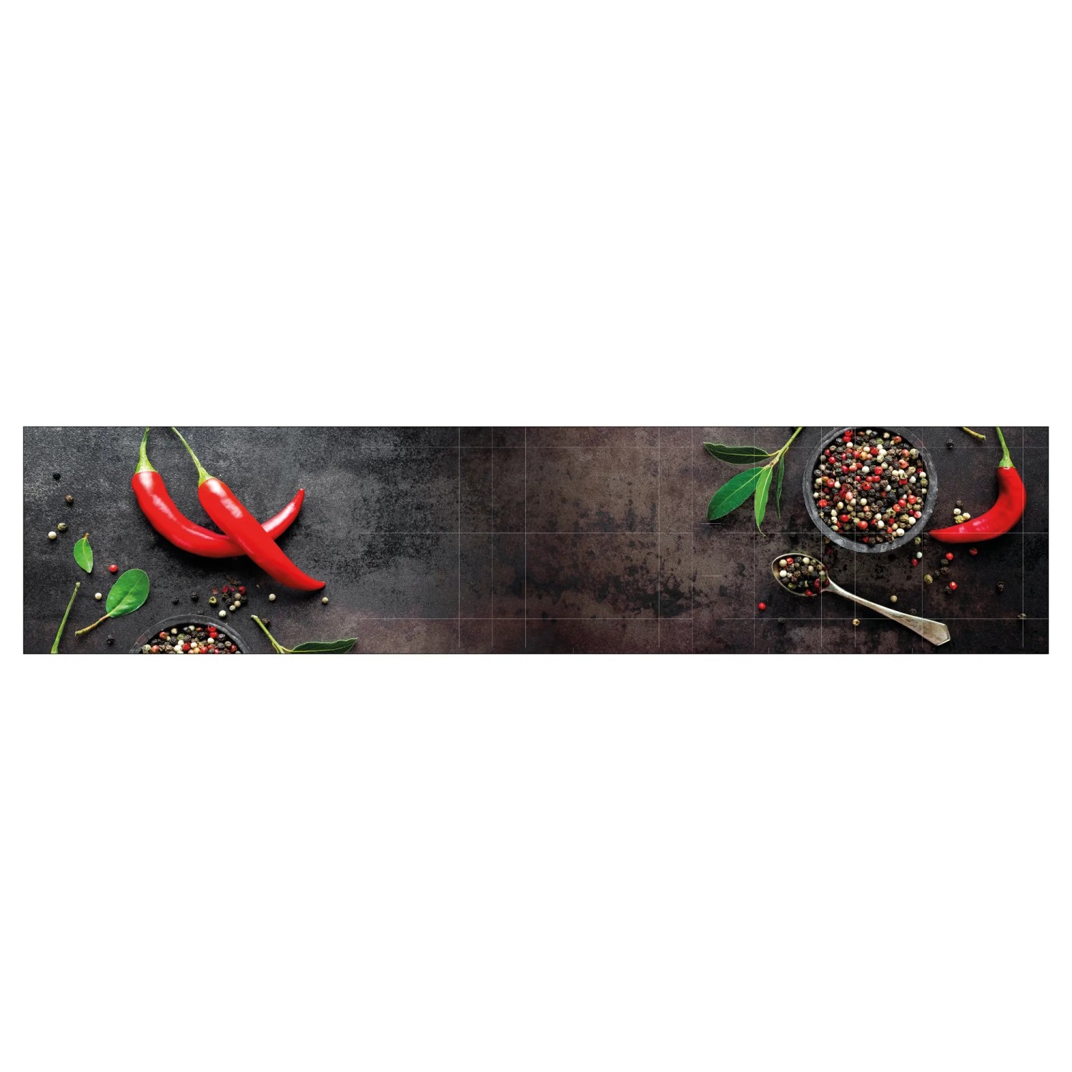 MySpotti Küchenrückwand Profix Cucina Hot Chili 270 x 60 cm Paprika