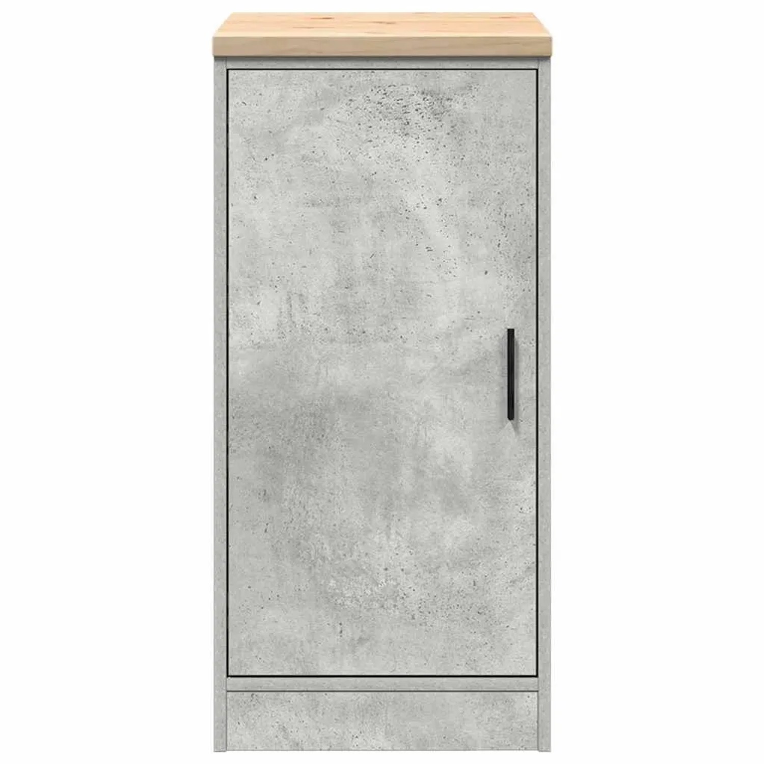 vidaXL Garagen-Aufbewahrungsschrank Betongrau Massivholz Kiefer 860565_6