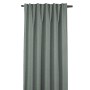 Sehlbach Fertigschal Multiband Blackout Elegance, 140x245 cm, Grün. Verdunkelnder Vorhang für Gardinenstange.