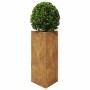 vidaXL Pflanzkübel 2 Stk Dreieckig 40x40x75 cm Wetterfester Stahl 851170_4