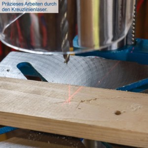 Scheppach Tischbohrmaschine DP19Vario Blau-Schwarz 550 W