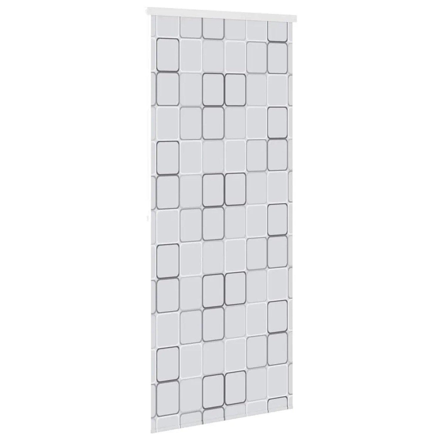 vidaXL Duschrollo 80x240 cm Quadratmuster 142847_4