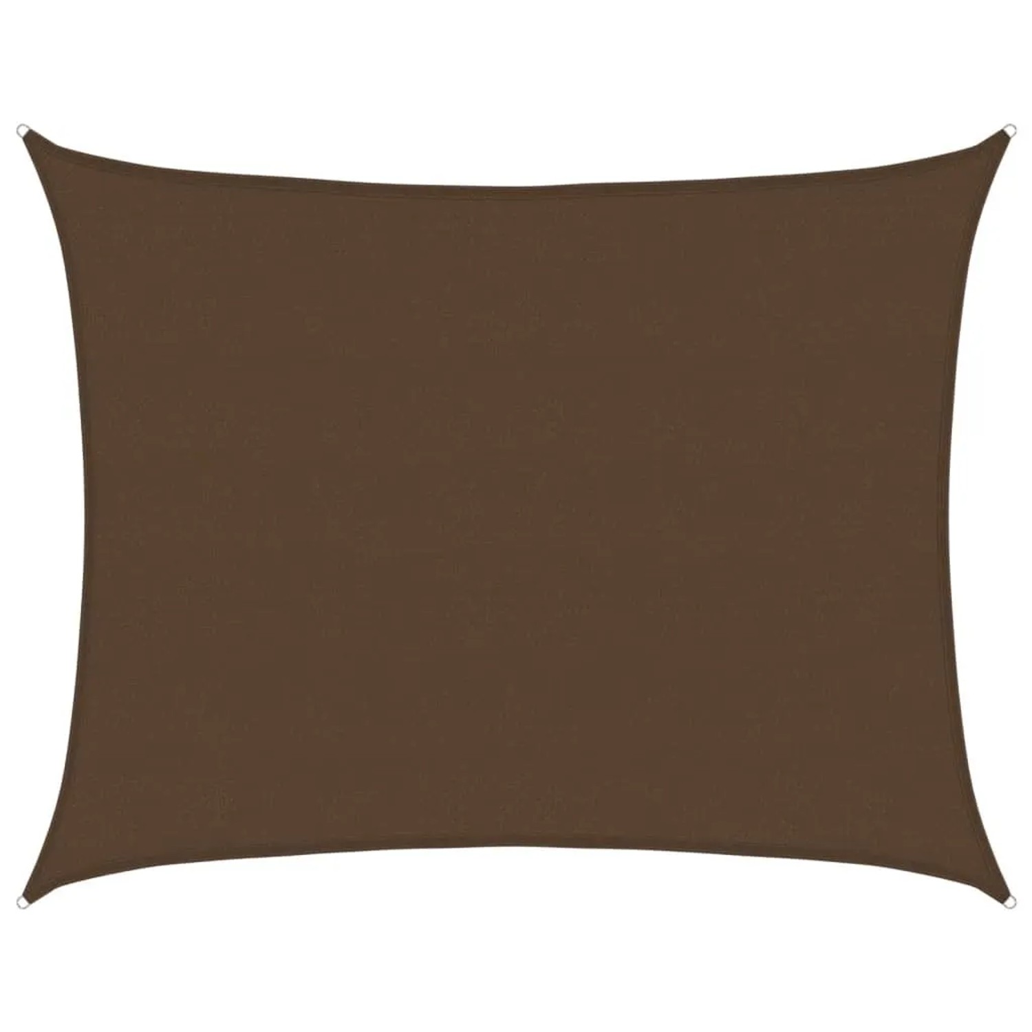 vidaXL Sonnensegel 160 g/m² Braun 6x7 m HDPE 311799