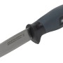 Wolfcraft Outdoormesser mit glatter Klinge und Köcher.