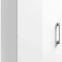 Posseik Bad-Hängeschrank Rima, weiß, 40 cm breit, mit Griff.