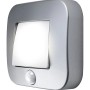 Osram LED-Nachtlicht Nightlux Hall, silberfarben, mit Bewegungsmelder. Ideal als Orientierungslicht.